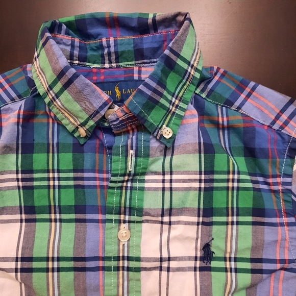Ralph Lauren Plaid Button Down - Picture 2 of 4